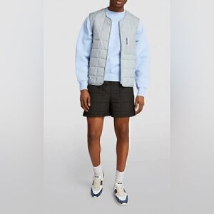 NWT RAINS Liner quilted vest “Sky”